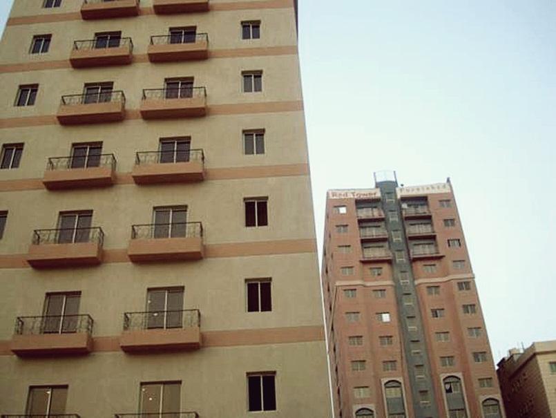 Red Tower Furnished Apartments Mahboula Ngoại thất bức ảnh